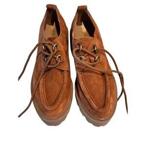Sam Edelman Monna Lace up Lug Sole Loafer 5